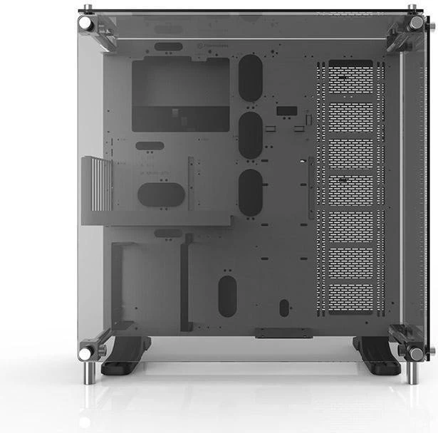 Thermaltake Core P5 Tempered Glass Snow Edition weiß, Glasfenster