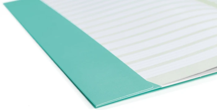 Herma Heftschoner Karton, A4, türkis, 10er-Pack