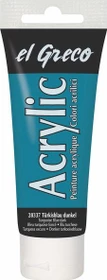 Kreul el Greco Acrylic Ink Acrylfarbe, türkisblau dunkel, 75ml