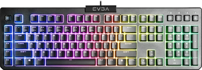 EVGA Z12, LEDs RGB, schwarz, USB, US