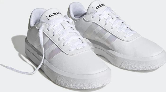 adidas Court Platform cloud white/core black (Damen)