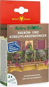 Wolf-Garten Natura Bio N-BK Balkon-/Kübelpflanzendünger, 250g