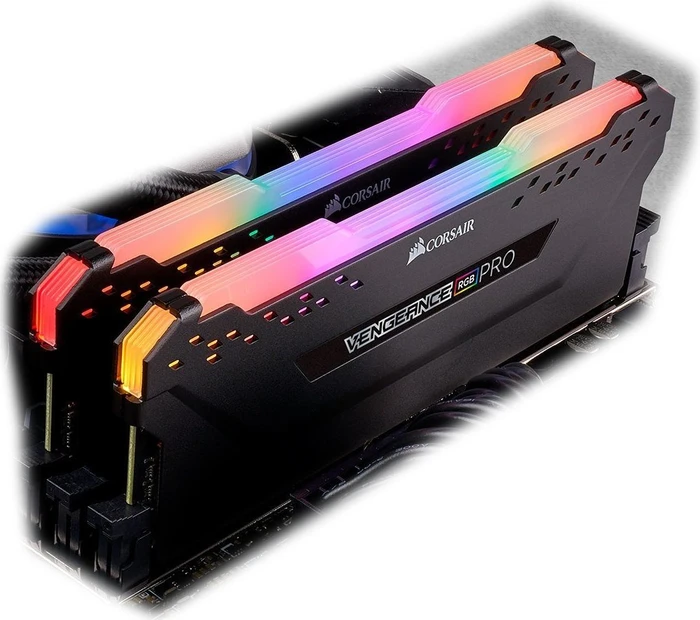Corsair Vengeance RGB PRO schwarz UDIMM 32GB Kit, DDR4-3466, CL16-18-18-36