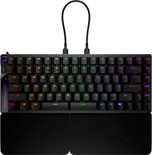 ASUS ROG Falcata, schwarz, ROG HFX V2 Magnetic, USB/Bluetooth, FR