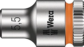Wera 8790 HMA Zyklop Außensechskant Steckschlüssel 1/4", 5.5x23mm