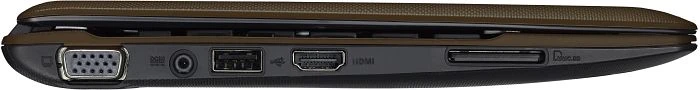 ASUS Eee PC X101CH-BRN001U, braun, Atom N2600, 1GB RAM, 320GB HDD, DE