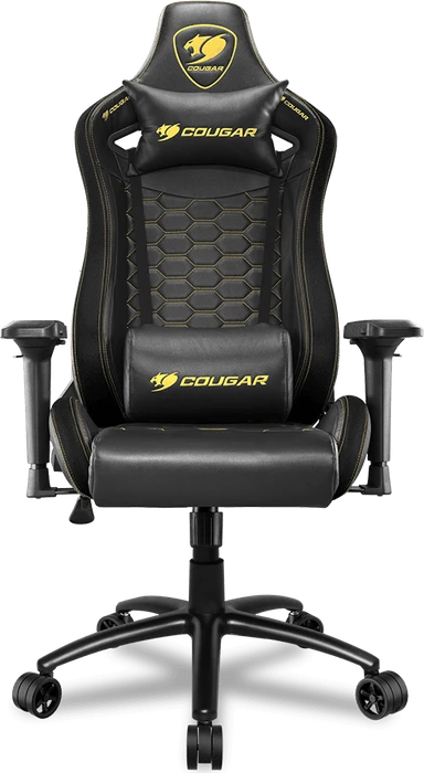 Cougar Outrider S Royal Gamingstuhl, schwarz/gold
