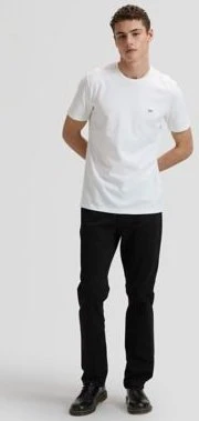 Lee Patch Logo T-Shirt kurzarm weiß (Herren)