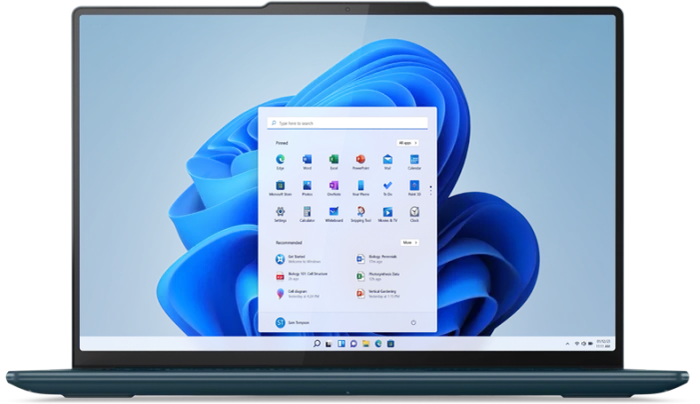 Lenovo Yoga 9 Pro 16IRP8, Tidal Teal, Core i9-13905H, 64GB RAM, 1TB SSD, GeForce RTX 4070, DE