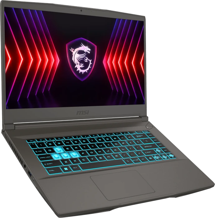 MSI Thin 15 B13UC-3073, Core i5-13420H, 16GB RAM, 512GB SSD, GeForce RTX 3050, DE