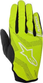 Alpinestars Stratus Fahrradhandschuhe yellow fluo/silber