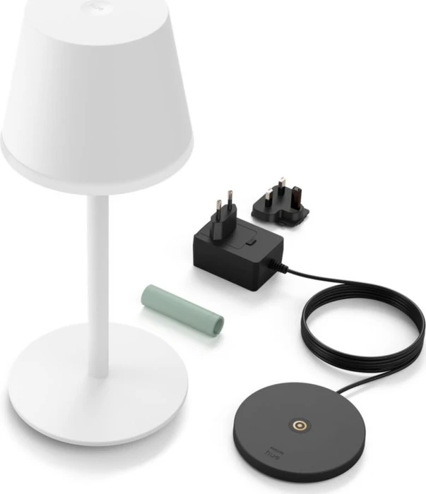 Philips Hue White and Color Ambiance Go Tischleuchte weiß/salbeigrün
