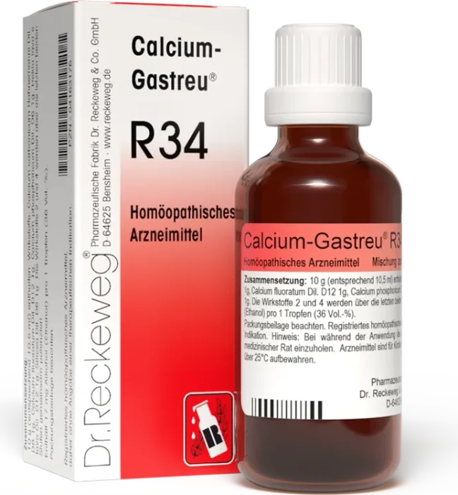 Dr. Reckeweg Calcium Gastreu R34 Mischung, 50ml