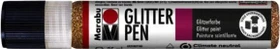 Marabu Glitter-Liner, glitterrotgold, 25ml