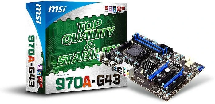 MSI 970A-G43 (AMD AM3+)