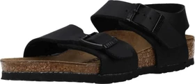 Birkenstock New York Birko-Flor Nubuk schwarz (Junior)