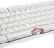 Ducky One Rainbow PBT weiß, MX BROWN, USB, DE Vorschaubild