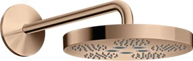 Hansgrohe Axor One Kopfbrause 280 1jet mit Brausearm polished red gold