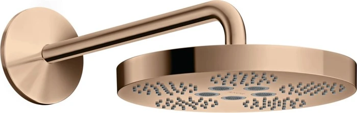 Hansgrohe Axor One Kopfbrause 280 1jet mit Brausearm polished red gold