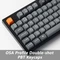 Keychron K10 Max, schwarz/grau, LEDs weiß, Keychron Super BANANA, USB/Bluetooth, UK Vorschaubild