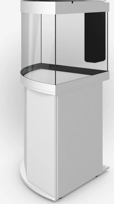 Juwel Trigon 190 LED Aquarium-Set mit Unterschrank, weiß/weiß, 190l