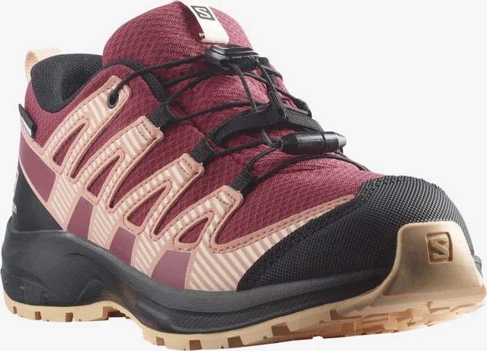 Salomon XA Pro V8 CSWP earth red/black/almond cream (Junior)