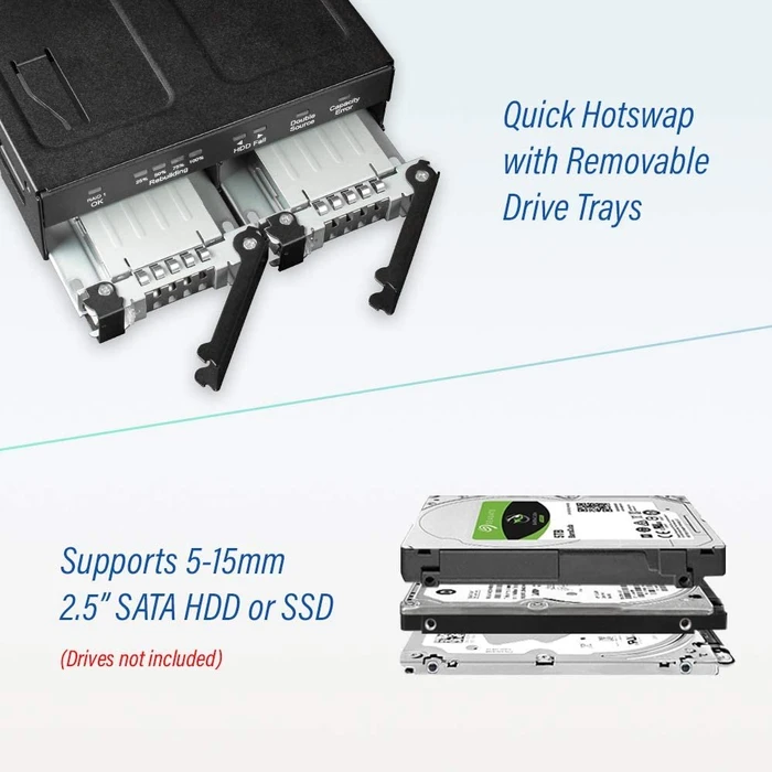 Icy Dock ToughArmor MB902SPR-B