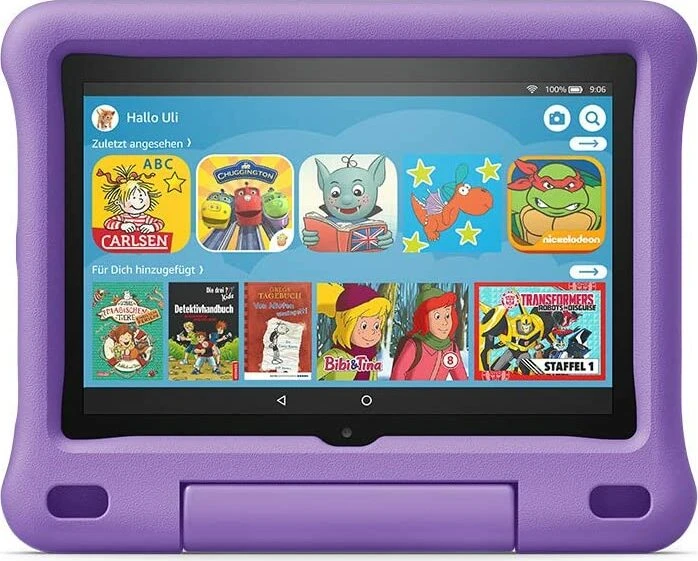 Amazon Fire HD 8 KFONWI 2020, ohne Werbung, violett, 32GB, Kids Edition