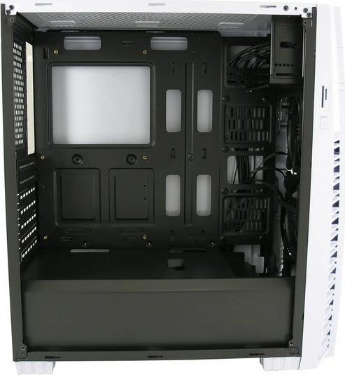 LC-Power Gaming 992W Solar Flare weiß, Acrylfenster
