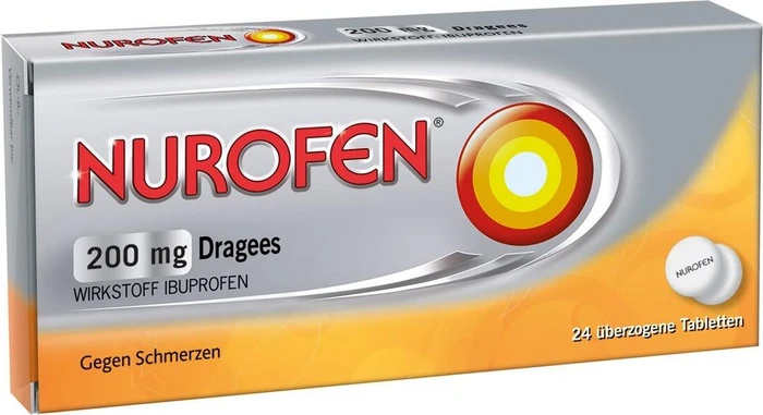 Nurofen 200mg Dragees, 24 Stück