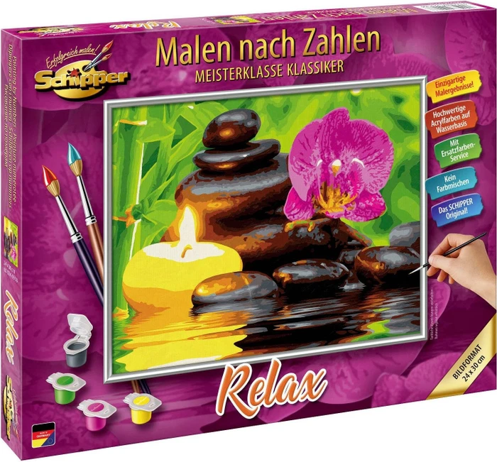 Schipper Arts & Crafts Malen nach Zahlen Relax