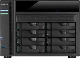 Asustor AS5008T, 1GB RAM, 4x RJ-45 1000Base-T, 3x USB-A 3.0 (90IX00D1-BW3S10)
