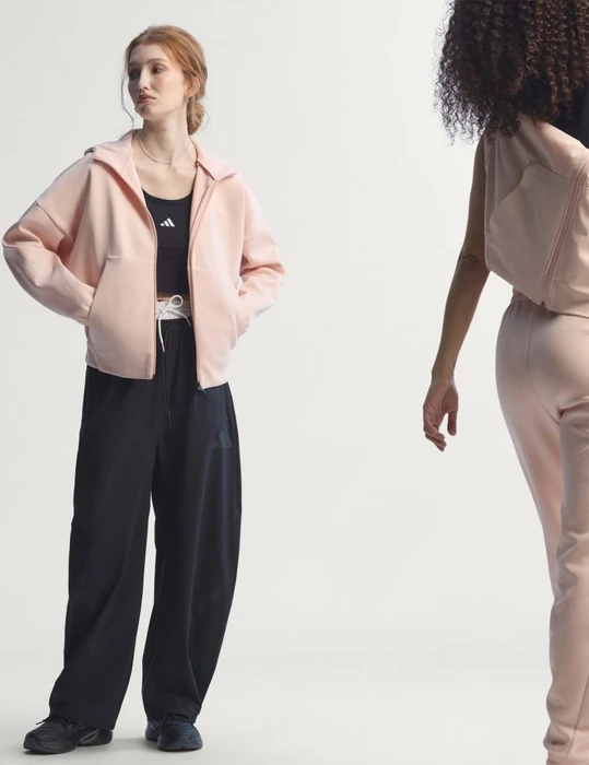 adidas Z.N.E. Zip Hoodie blush pink (Damen)