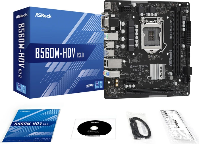 ASRock B560M-HDV R3.0 (Intel 1200)
