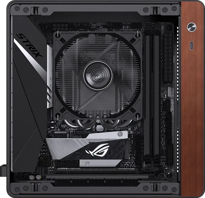 Jonsbo NV10, schwarz, Mini-ITX