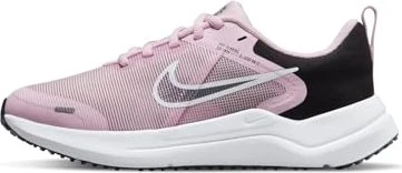 Nike Downshifter 12 pink foam/black/flat pewter (Junior)