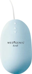 Medigenic Rein Medical MMA Scroll Maus, hellblau, USB (VM920410)