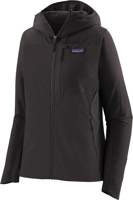 Patagonia R1 CrossStrata Hoody Jacke schwarz (Damen)