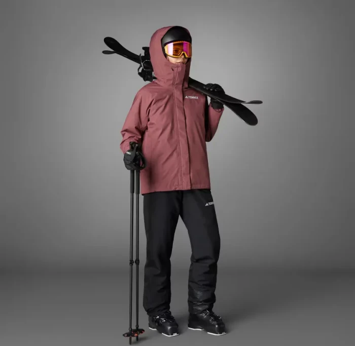 adidas Terrex Multi 2L Rain.RDY Funktionsjacke burgundy (Damen)