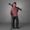 adidas Terrex Multi 2L Rain.RDY Funktionsjacke burgundy (Damen) Vorschaubild
