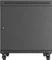 Lanberg 19" Rackschrank 15HE, LCD, freistehend, Flat Pack, V2, Glastür, IP20, RAL 9004, 1000mm tief Vorschaubild