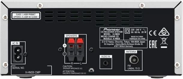 Pioneer X-HM26 schwarz