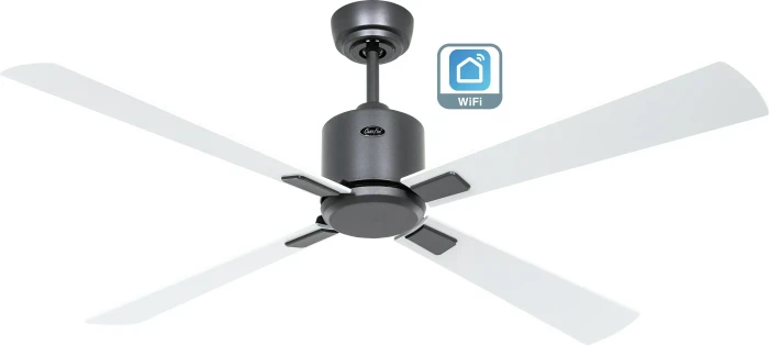 CasaFan Eco Neo III 132 BG-WE/LG WiFi Deckenventilator weiß/lichtgrau/basaltgrau