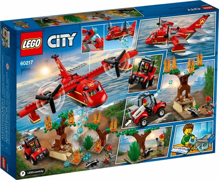 LEGO City Feuerwehr - Löschflugzeug der Feuerwehr