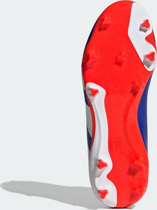 adidas Predator League Laceless FG lucid blue/cloud white/solar red (Junior)