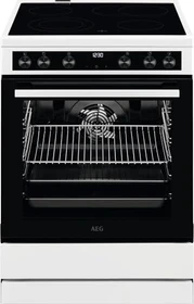 AEG Electrolux CCB644OCBW Elektroherd mit Glaskeramik-Kochfeld