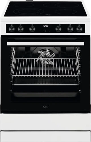 AEG Electrolux CCB644OCBW Elektroherd mit Glaskeramik-Kochfeld