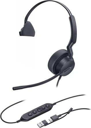 Yealink UH42 Mono Headset On-Ear kabelgebunden USB-A USB-C (1308217) Image