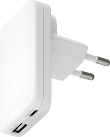 dbramante1928 re-charge Pro Slim Wandladegerät USB-C 30W + USB-A 30W weiß