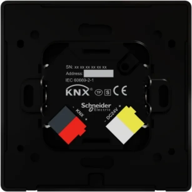 Schneider Electric SpaceLogic KNX 4" Mini Touch schwarz, Standalone
